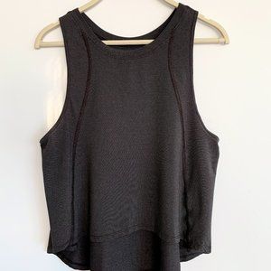 Lululemon tank, dark grey, size 4